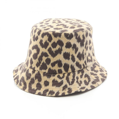 Dior Hat Mizza Leopard Oblique Reversible Bucket Hats