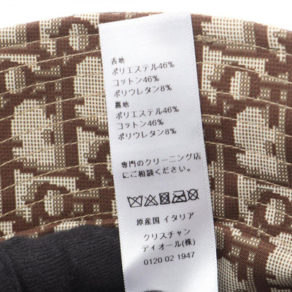 Dior Hat Mizza Leopard Oblique Reversible Bucket Hats — view 5