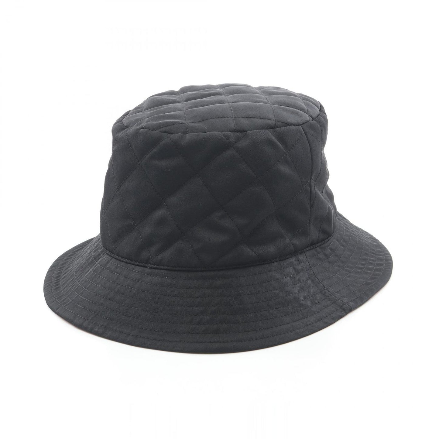 Celine Nylon Twill Quilted Bucket — view 2