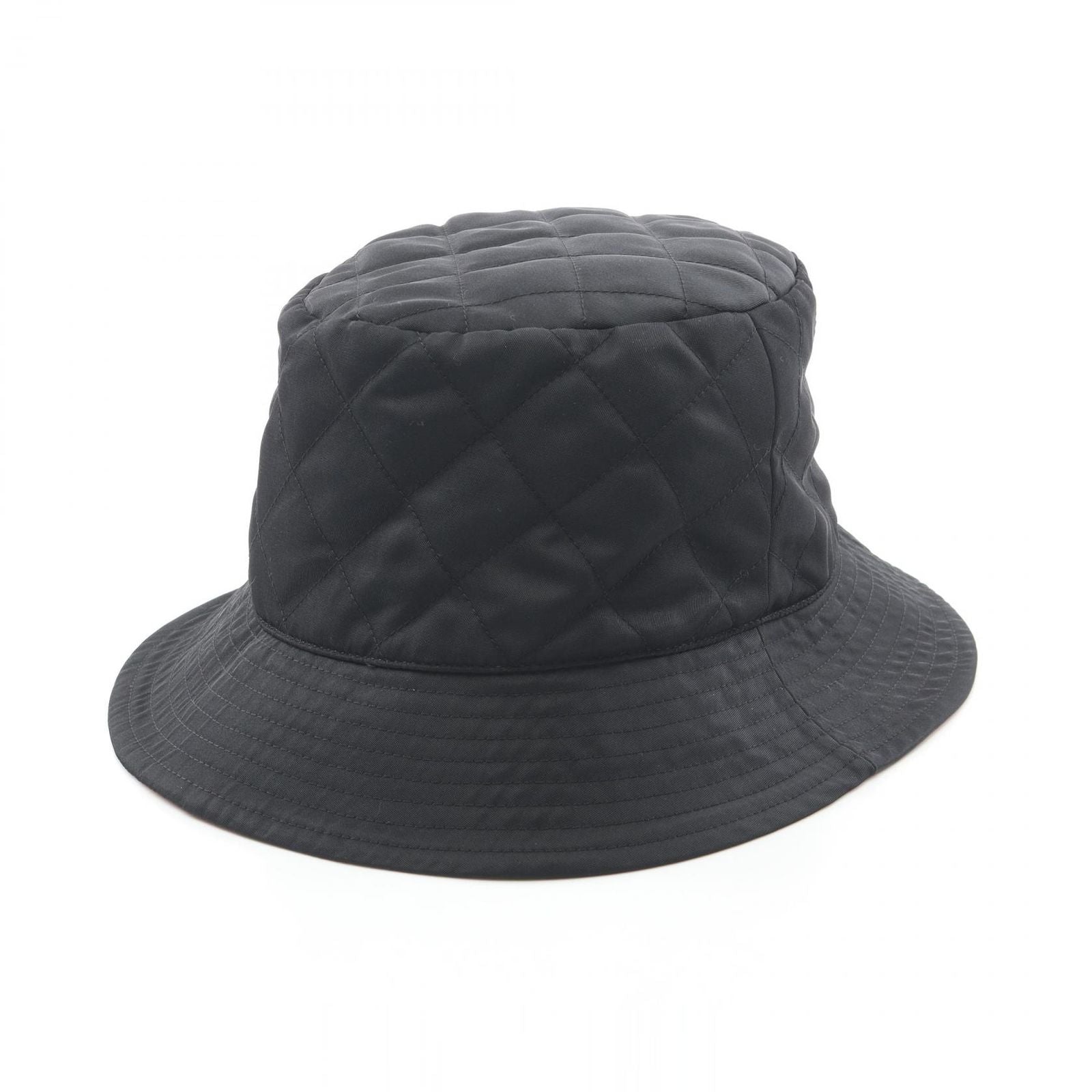 Celine Nylon Twill Quilted Bucket — view 2