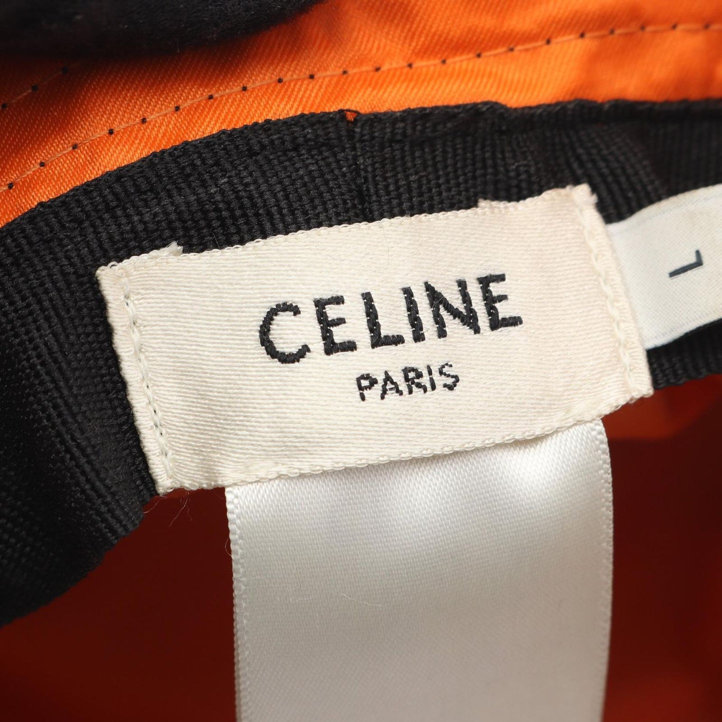 Celine Nylon Twill Quilted Bucket — view 4