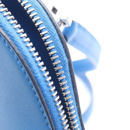 Hermes Handbag Bolide 27 2-Way Blue Zanzibar Leather — view 7