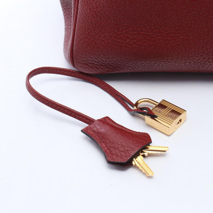 Hermes Handbag Birkin 30 Ruby Leather — view 6