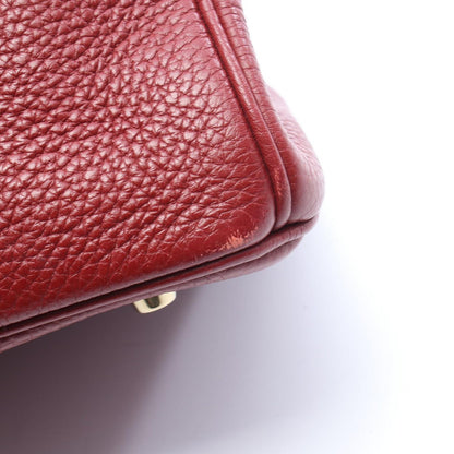 Hermes Handbag Birkin 30 Ruby Leather — view 9