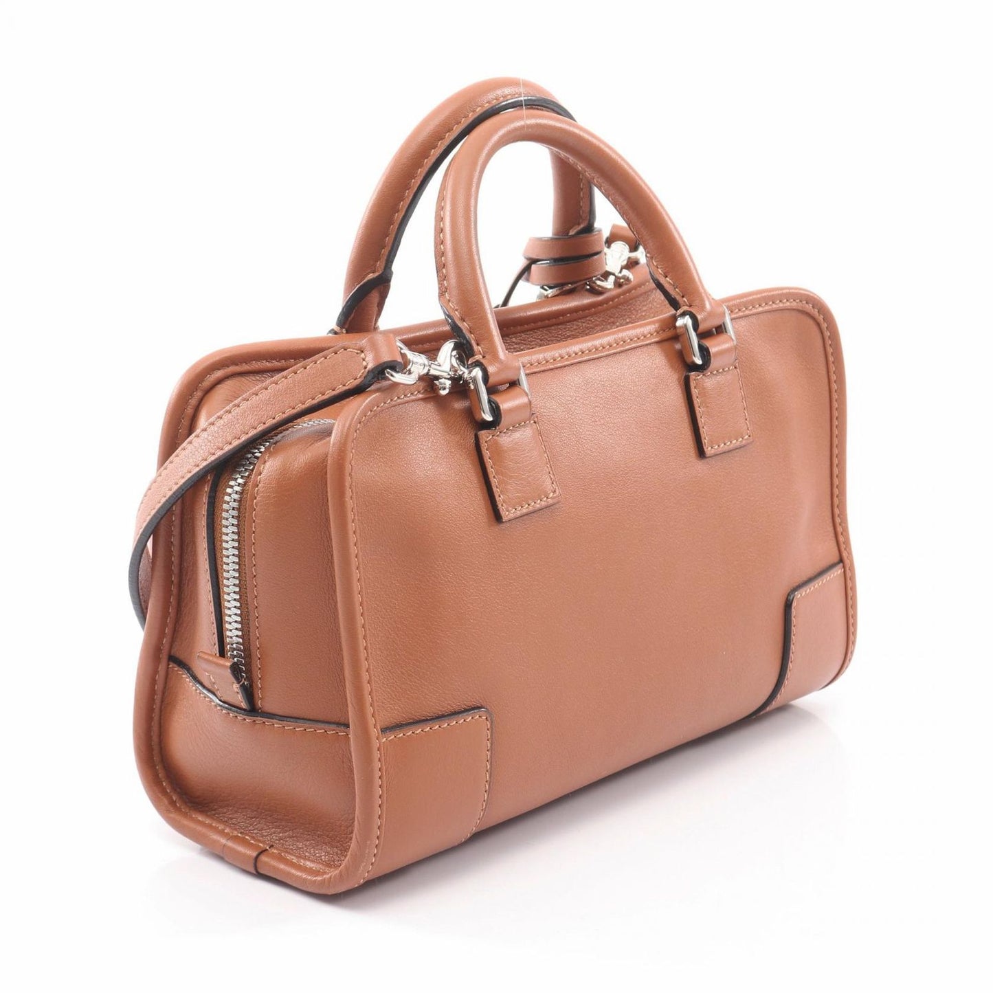 Loewe Handbag Amazona 23 2-Way Brown Leather — view 2