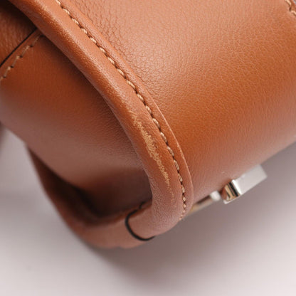 Loewe Handbag Amazona 23 2-Way Brown Leather — view 7