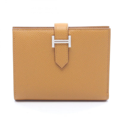 Hermes Bifold Wallet Bearn Compact Sesame Leather Calf