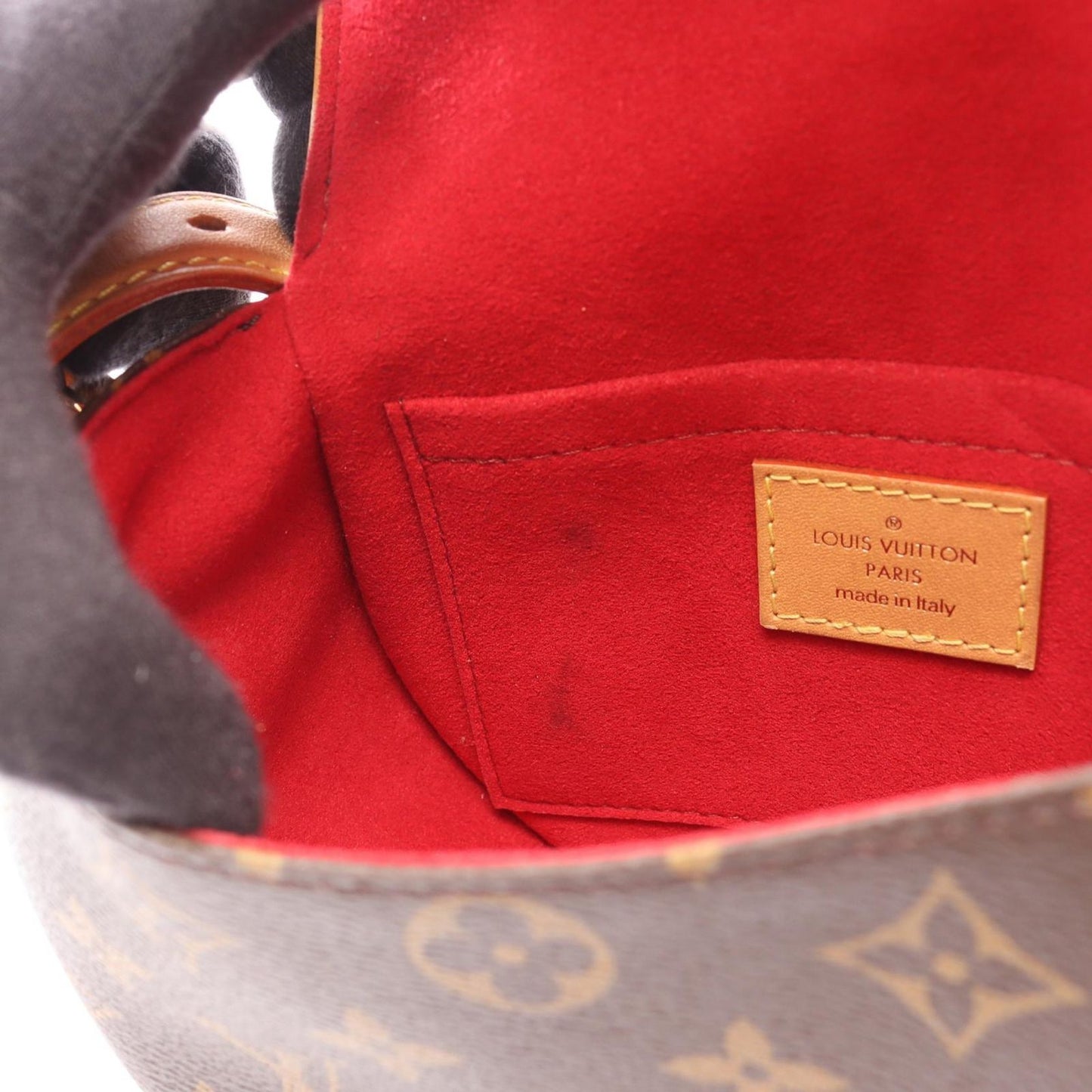 Louis Vuitton Shoulder Bag Tambourine Canvas Leather — view 6