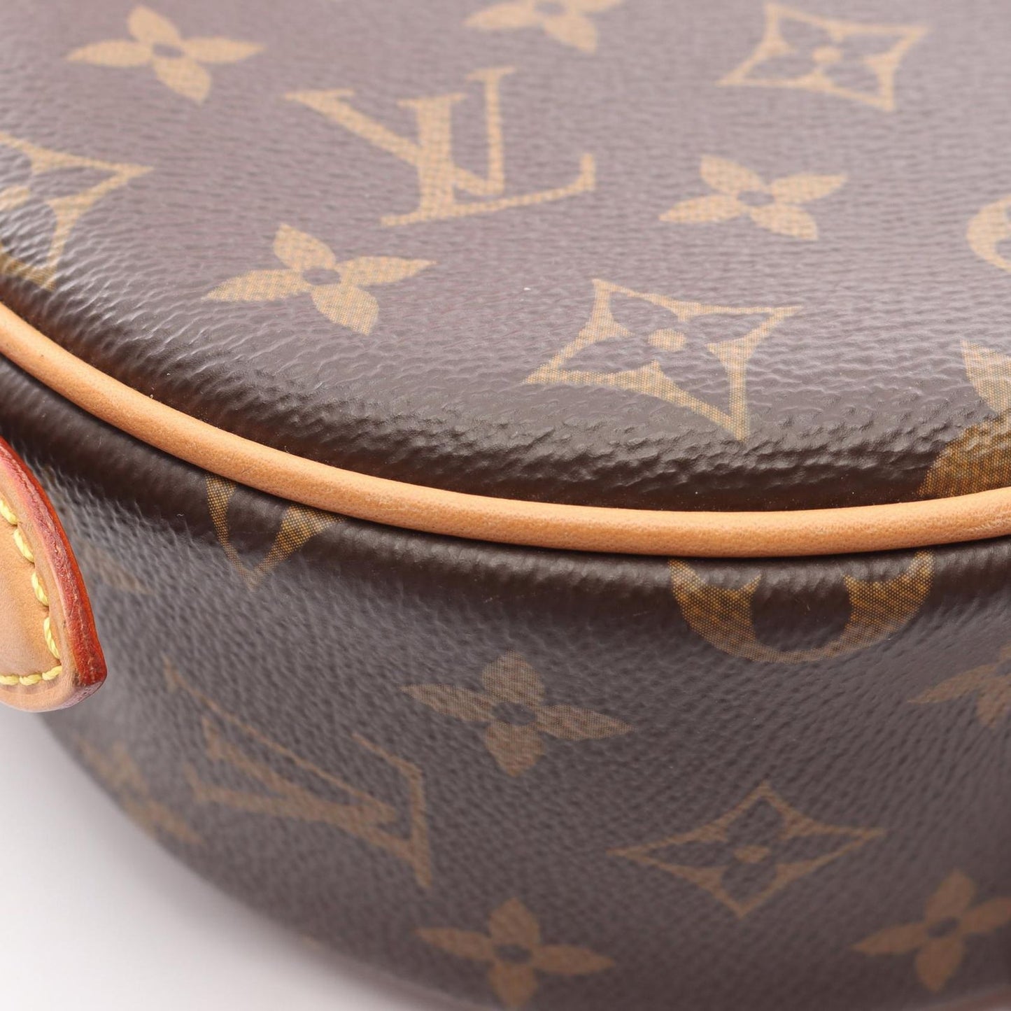 Louis Vuitton Shoulder Bag Tambourine Canvas Leather — view 7