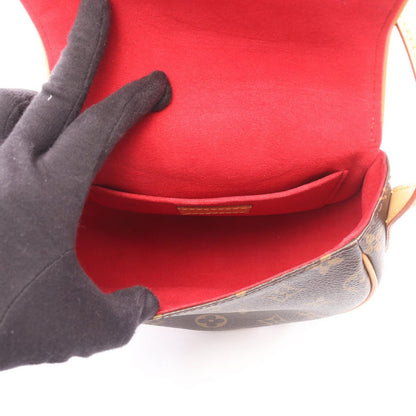 Louis Vuitton Shoulder Bag Tambourine Canvas Leather — view 3
