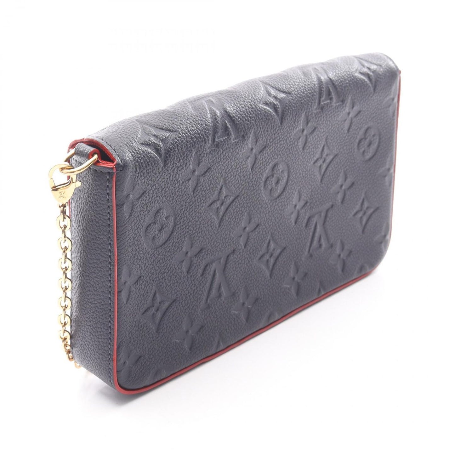 Louis Vuitton Shoulder Bag Pochette Felicie Marie Nuit Leather — view 2