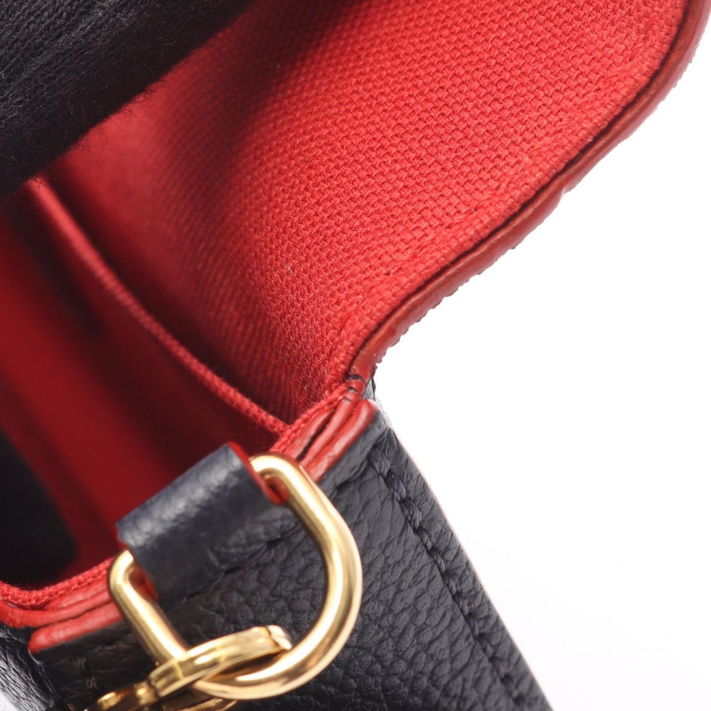 Louis Vuitton Shoulder Bag Pochette Felicie Marie Nuit Leather — view 9