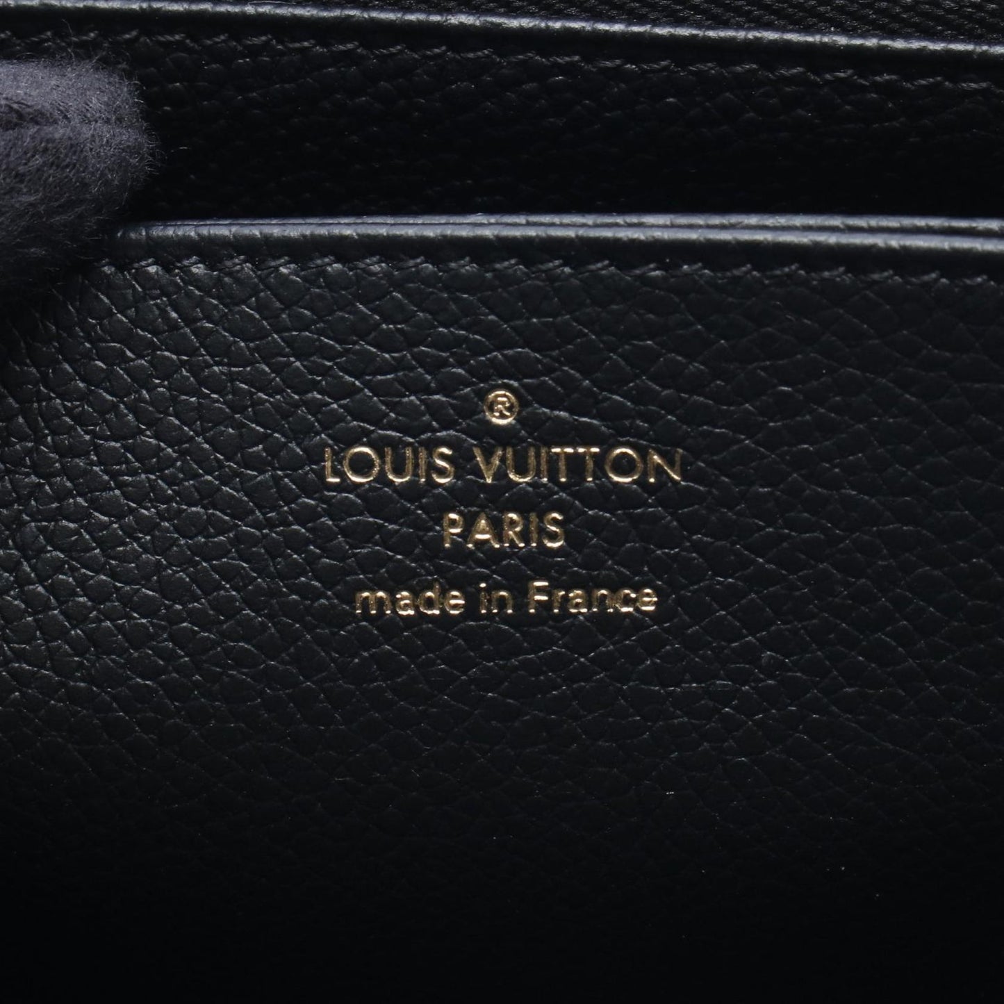 Louis Vuitton Round Wallet Zippy Bicolor Black Beige Leather — view 4