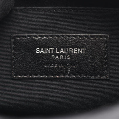 Saint Laurent Paris Shoulder Bag Lou Mini Black Leather — view 4