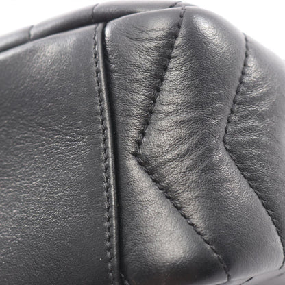 Saint Laurent Paris Shoulder Bag Lou Mini Black Leather — view 6