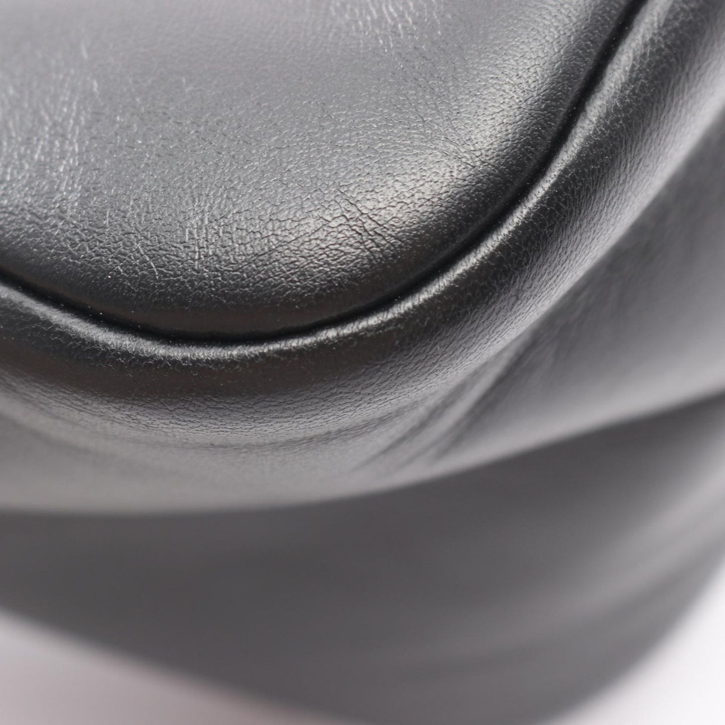 Prada Handbag Triangle 2-Way Black Leather Bag — view 5