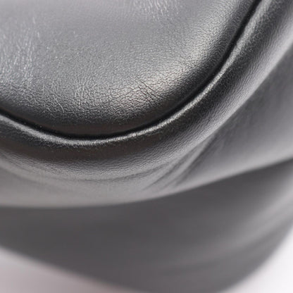 Prada Handbag Triangle 2-Way Black Leather Bag — view 5