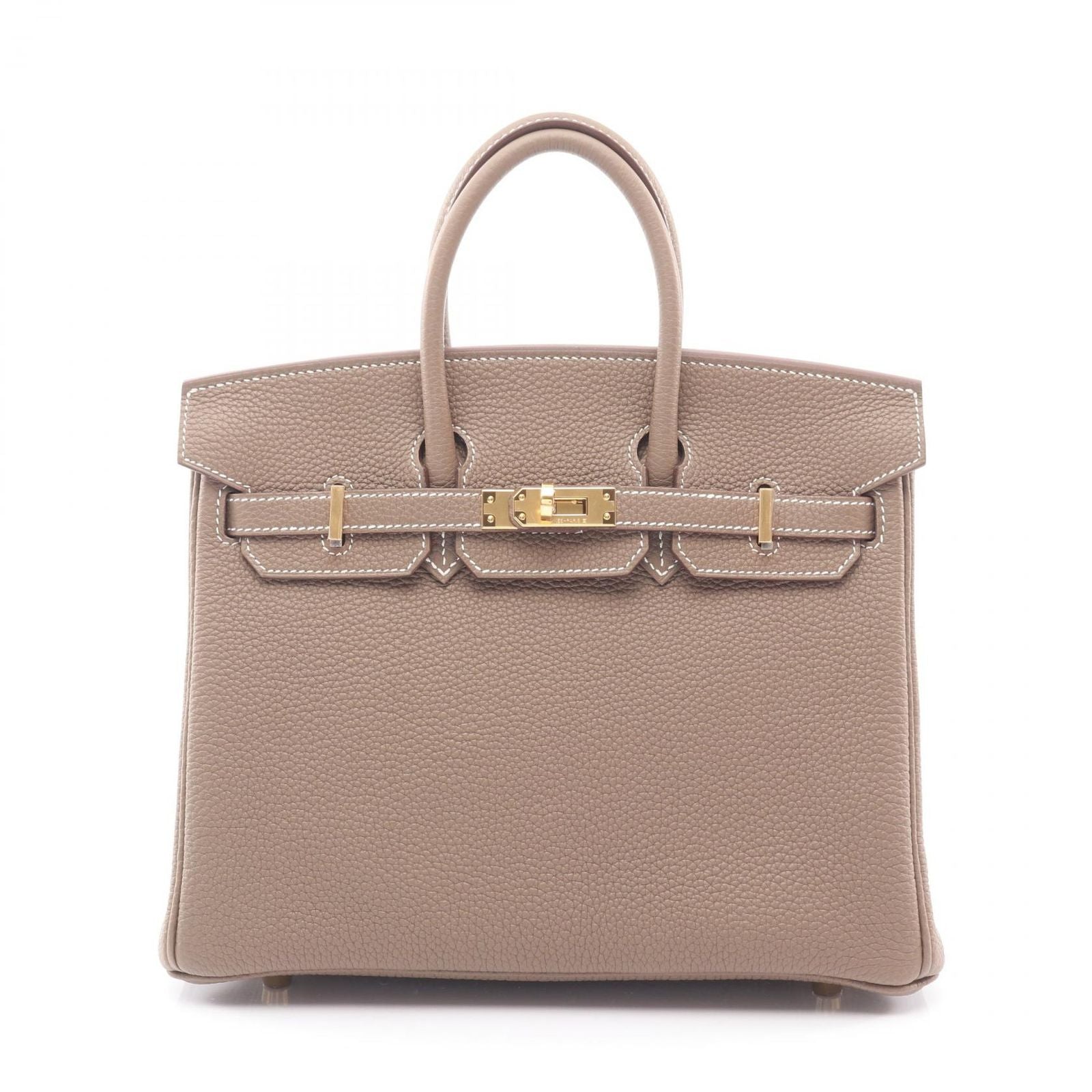 Hermes Handbag Birkin 25 Etoupe