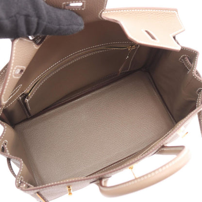 Hermes Handbag Birkin 25 Etoupe — view 3