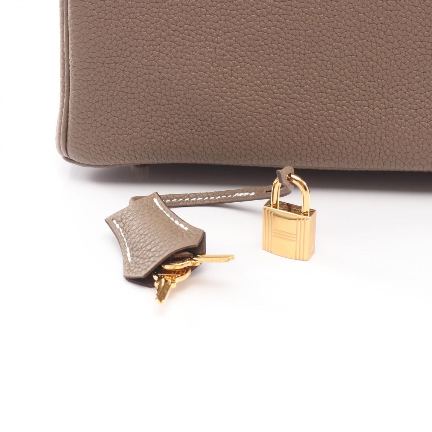 Hermes Handbag Birkin 25 Etoupe — view 6