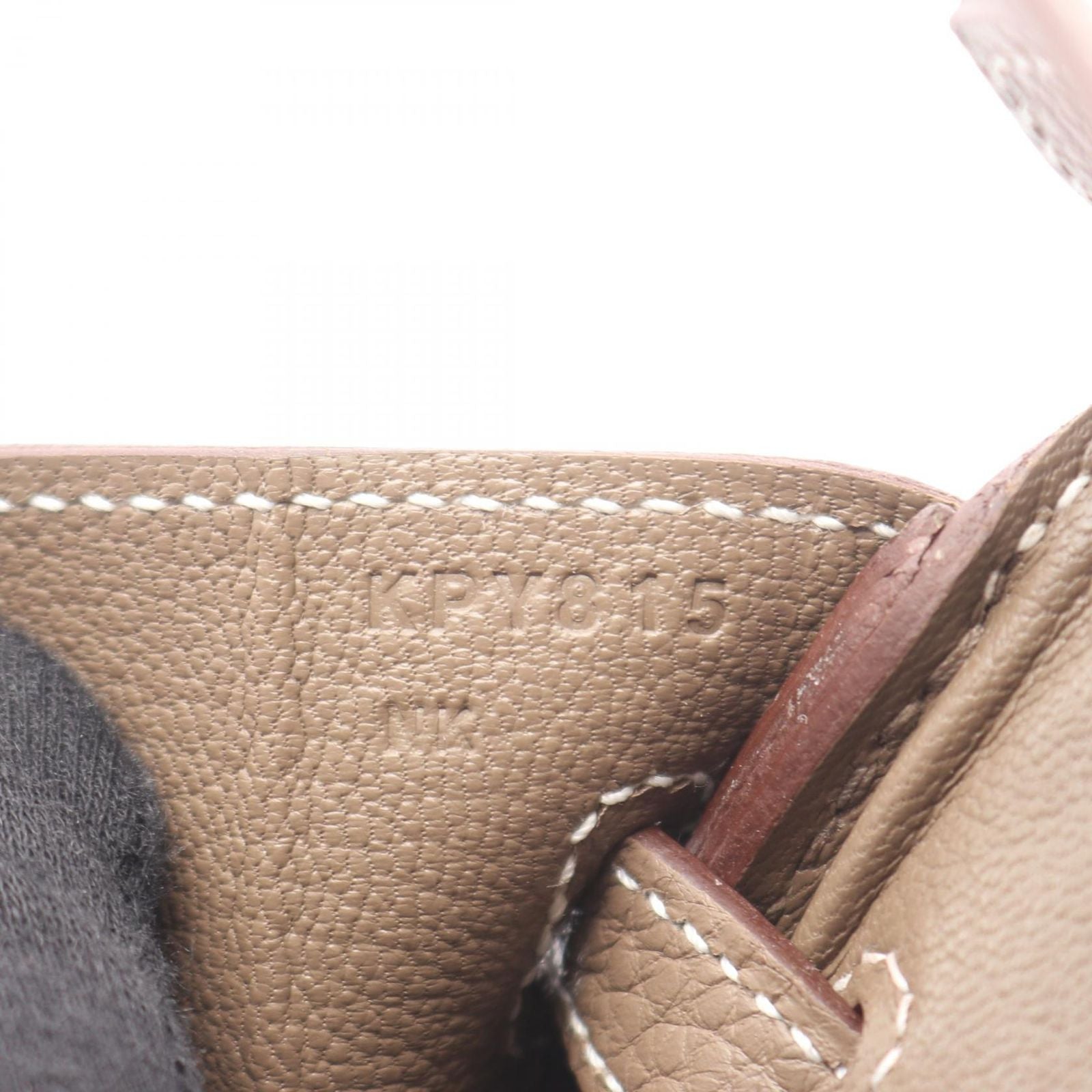 Hermes Handbag Birkin 25 Etoupe — view 5