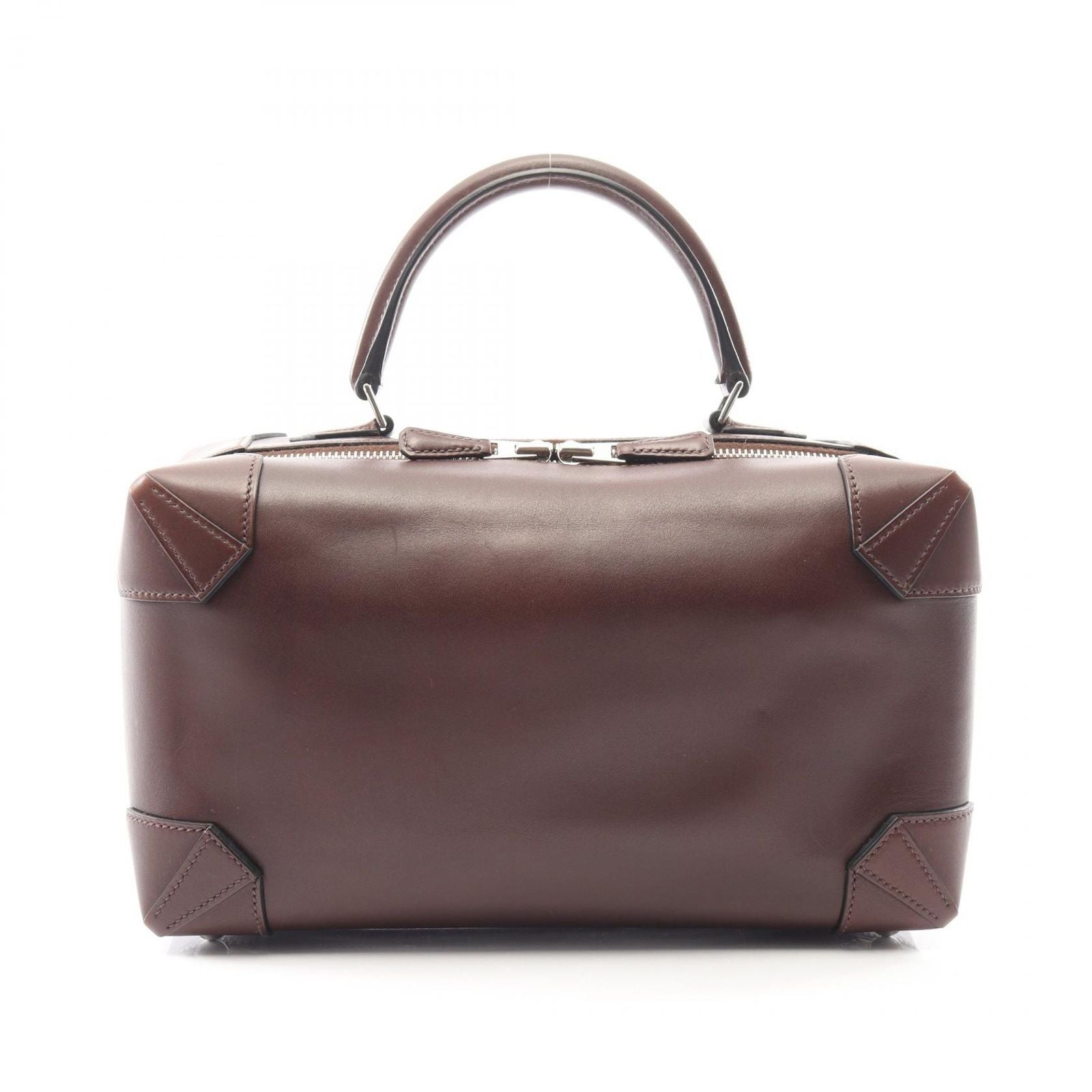 Hermes Handbag Maxi Box 29 Havana Leather