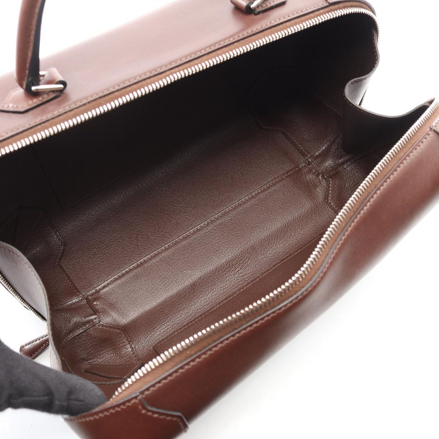 Hermes Handbag Maxi Box 29 Havana Leather — view 3