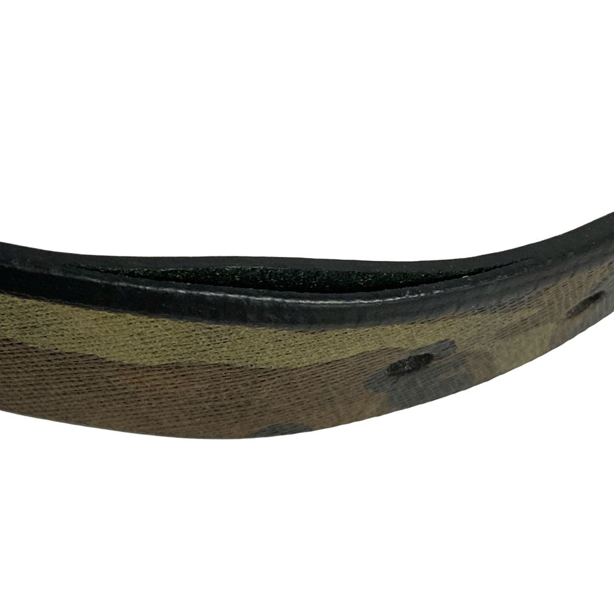 Prada Belt 34 85 Khaki Brown Multi Leather — view 7