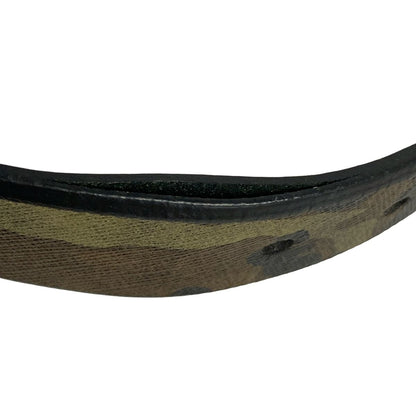 Prada Belt 34 85 Khaki Brown Multi Leather — view 7