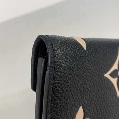 Louis Vuitton Trifold Wallet Monogram Empreinte Bicolor Portefeuille Victorine — view 5