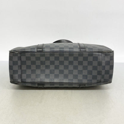 Louis Vuitton Tote Damier Graphite Tadao Black Gray 2-Way — view 3