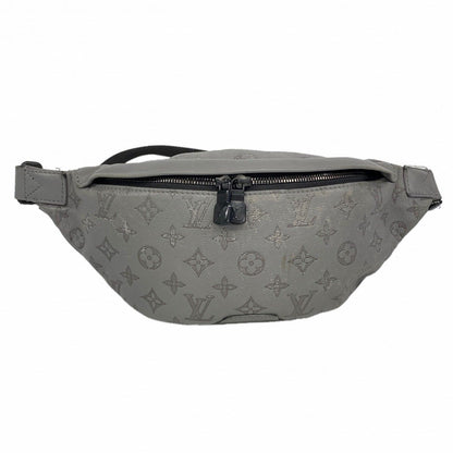 Louis Vuitton Belt Bag Monogram Shadow Discovery PM Anthracite Gray