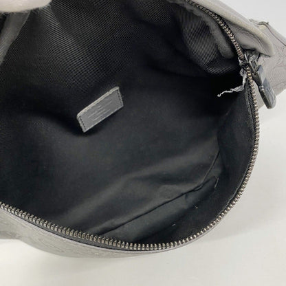 Louis Vuitton Belt Bag Monogram Shadow Discovery PM Anthracite Gray — view 4