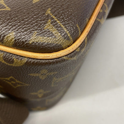 Louis Vuitton Shoulder Bag Monogram Reporter PM Brown — view 8