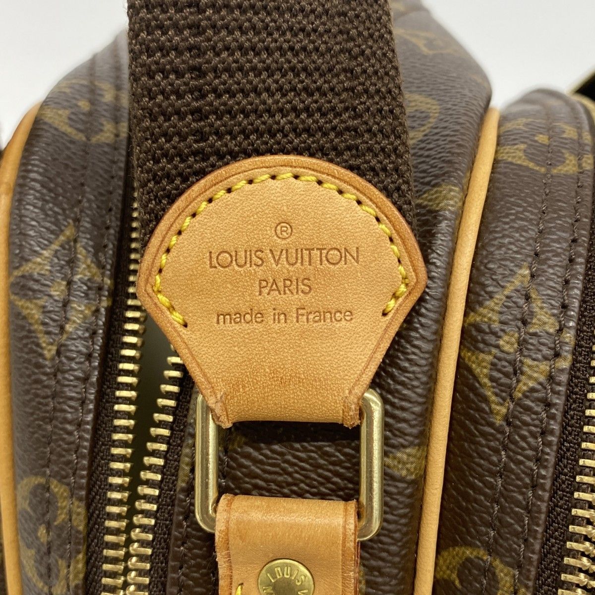 Louis Vuitton Shoulder Bag Monogram Reporter PM Brown — view 5