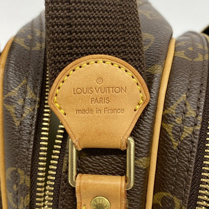 Louis Vuitton Shoulder Bag Monogram Reporter PM Brown — view 5