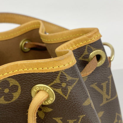 Louis Vuitton Handbag Monogram Mininoe Brown — view 8