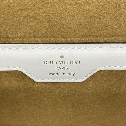 Louis Vuitton Shoulder Bag Monogram LV Match Papillon Trunk White Brown — view 5