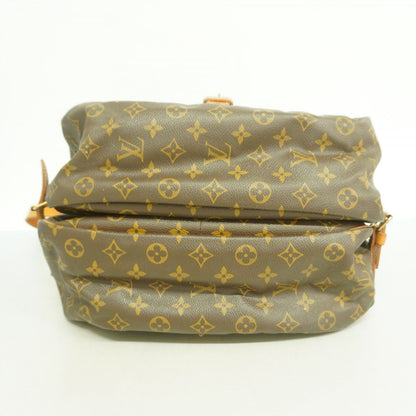 Louis Vuitton Shoulder Bag Monogram Saumur 35 Brown — view 3