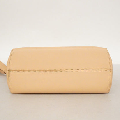 Fendi Handbag Visible Leather Beige Gold 2-Way Bag — view 3