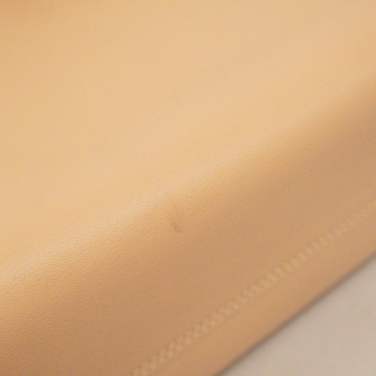 Fendi Handbag Visible Leather Beige Gold 2-Way Bag — view 9