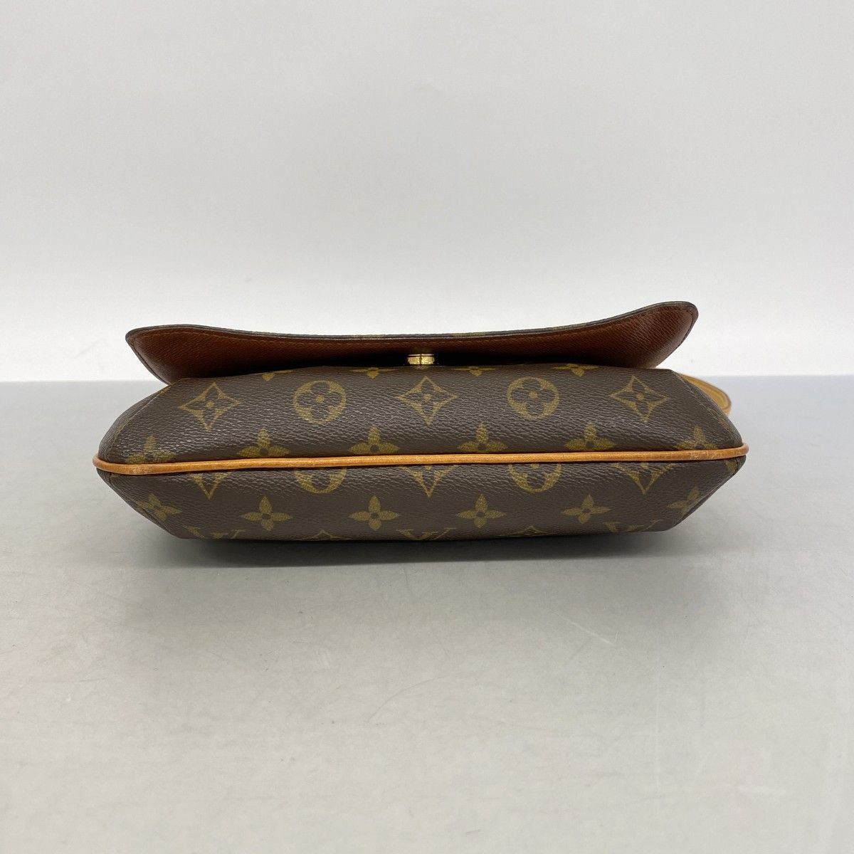 Louis Vuitton Shoulder Bag Monogram Musette Tango Short Strap Brown — view 3