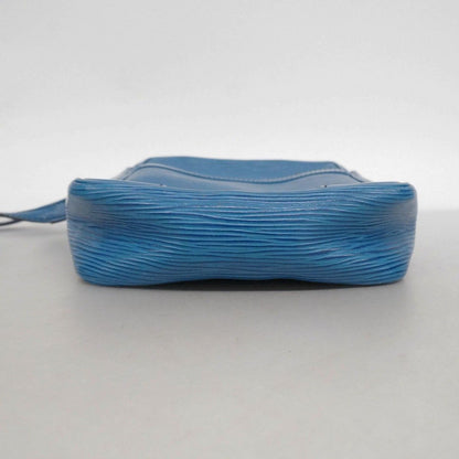 Louis Vuitton Shoulder Bag Epi Danube Toledo Blue — view 3