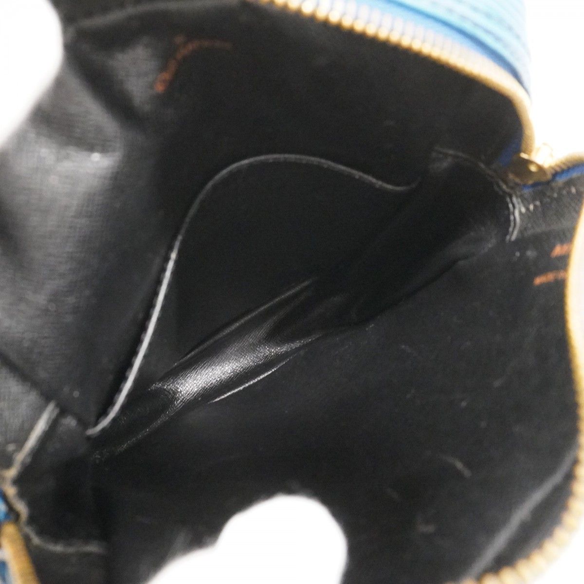 Louis Vuitton Shoulder Bag Epi Danube Toledo Blue — view 4