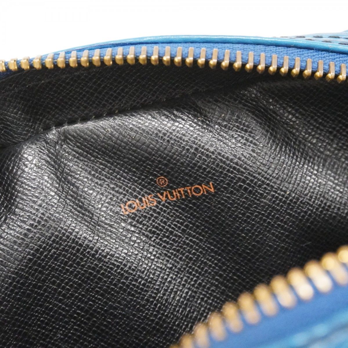 Louis Vuitton Shoulder Bag Epi Danube Toledo Blue — view 5