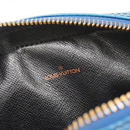 Louis Vuitton Shoulder Bag Epi Danube Toledo Blue — view 5