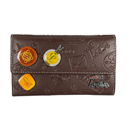 Loewe Wallet Leather Brown