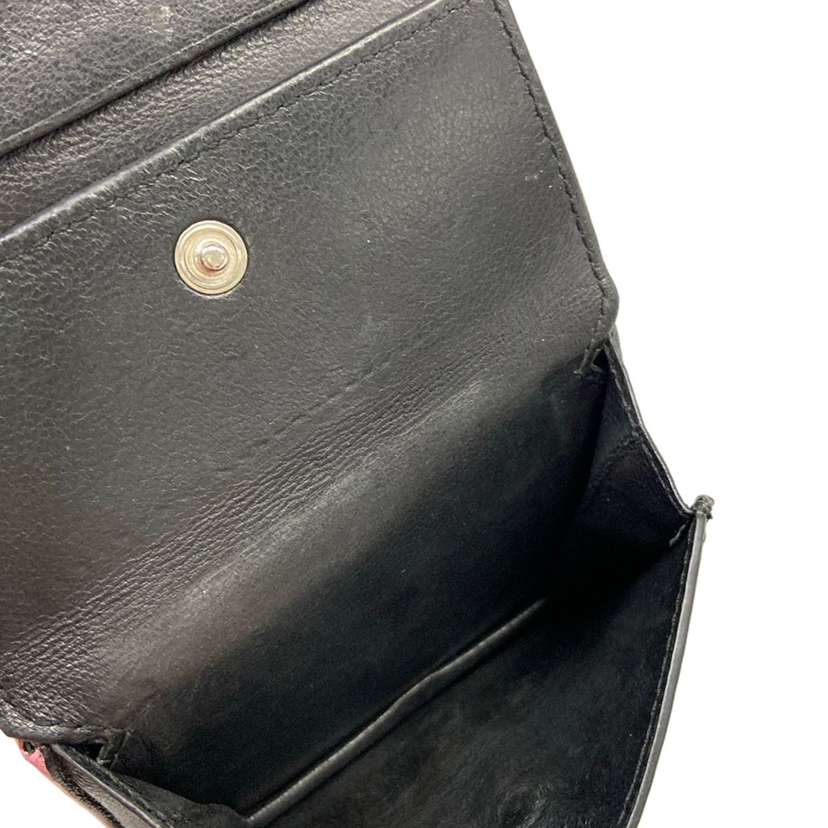 Balenciaga Bifold Wallet Pink Embossed Leather — view 4