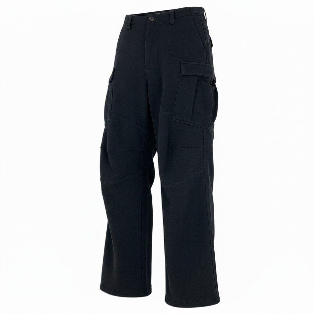Balenciaga Kick Cargo Pants Sweatshirt Xxs Black Cotton