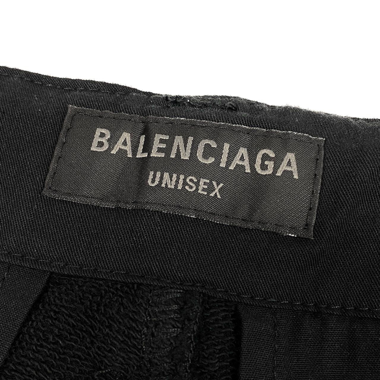 Balenciaga Kick Cargo Pants Sweatshirt Xxs Black Cotton — view 8